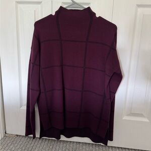 Max Studio Deep Red Knit Sweater